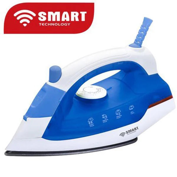 Fer à Repasser SMART TECHNOLOGY à Vapeur- STPFR-3000 - 130ml -Bleu/Blanc Fer à Repasser SMART TECHNOLOGY à Vapeur- STPFR-3000 - 130ml -Bleu/Blanc